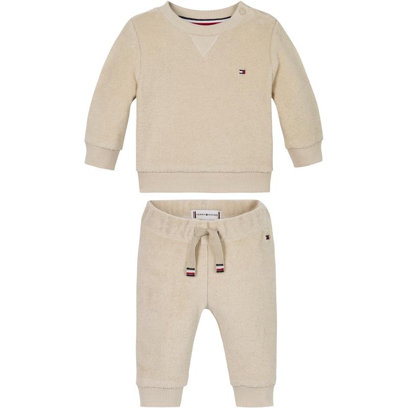 Tommy Hilfiger Classic Beige Towelling Set