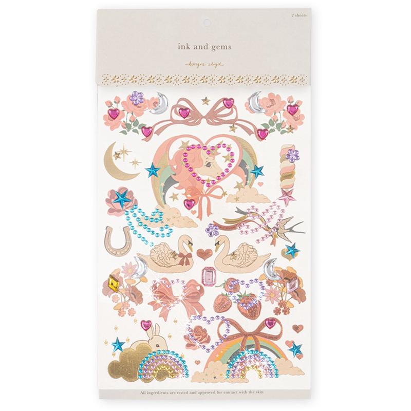 Konges Sljd Girl Gem Stones And Tattoos