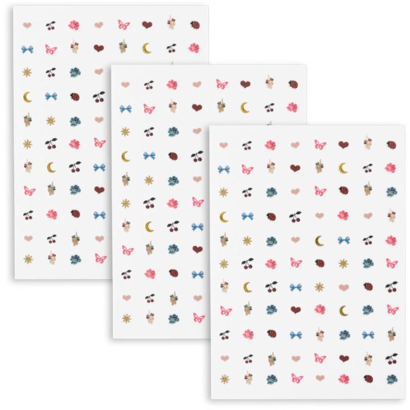 Konges Sljd Girl Nail Stickers