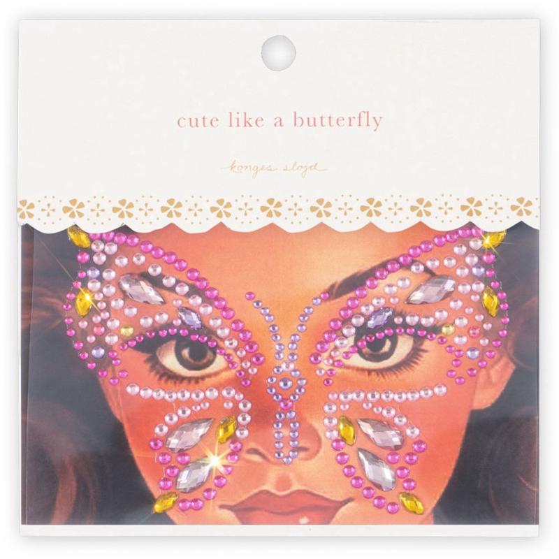 Konges Sljd Multi Butterfly Face Jewels