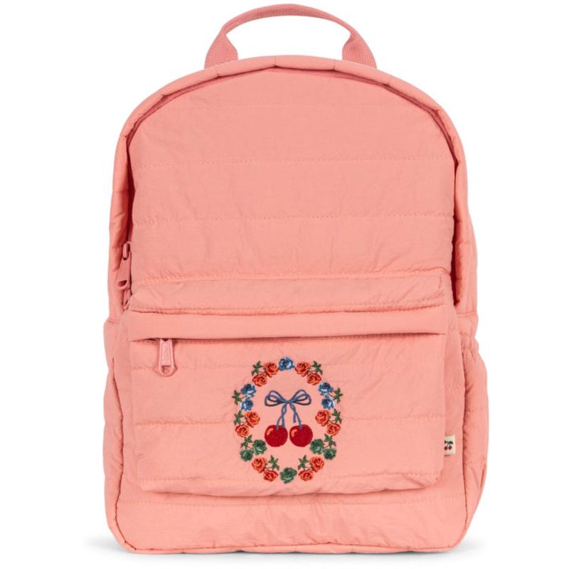 Konges Sljd Strawberry Ice Juno Quilted Backpack