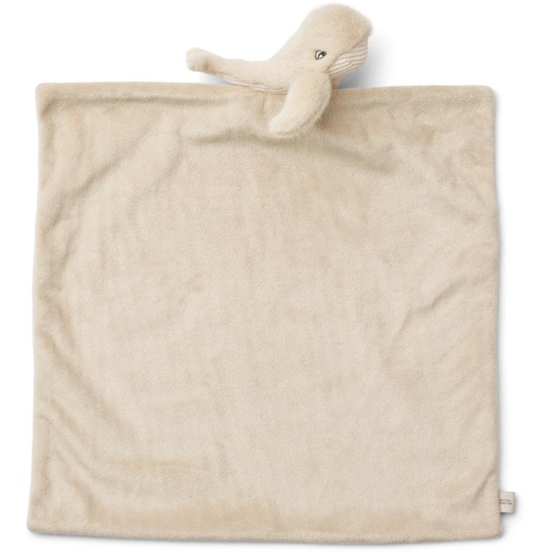 LIEWOOD Mist Camdon Whale Cuddle Cloth