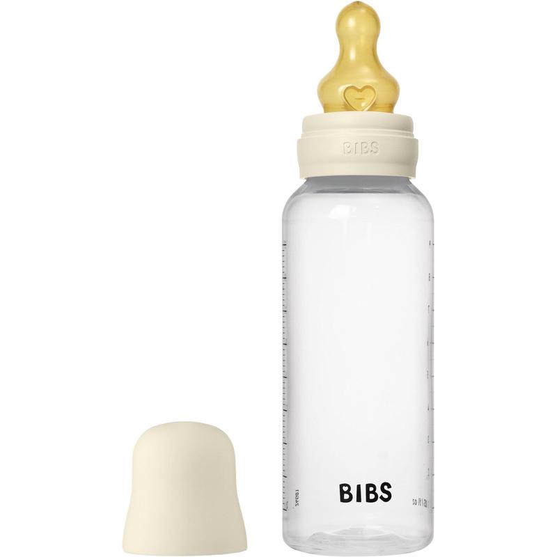 Bibs Ivory Bibs Baby Bottle Round Latex 1 Pack 270 ml Medium Flow