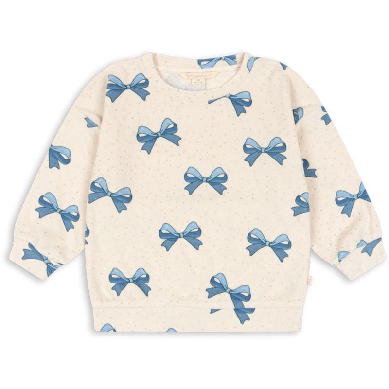 Konges Sljd Bowie Blue Gold Itty Sweatshirt Gots