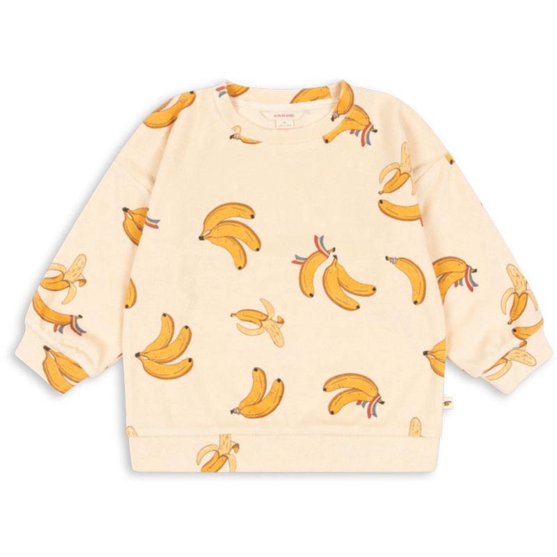 Konges Sljd Go Bananas Itty Sweatshirt Gots