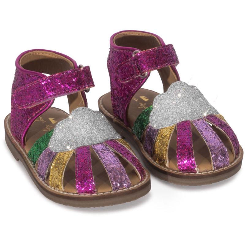 Konges Sljd Flamingo Plume Rainbow Sandal