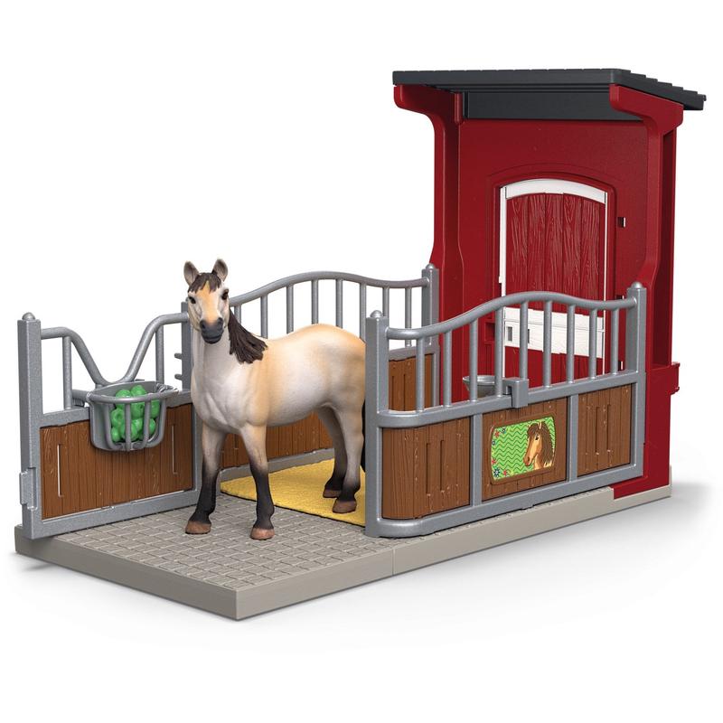 Schleich Ponybox with Mustang Mare