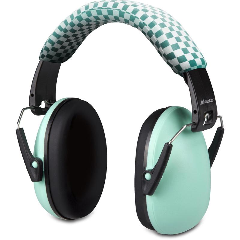 Alecto Green Earmuffs For Babies And Toddlers