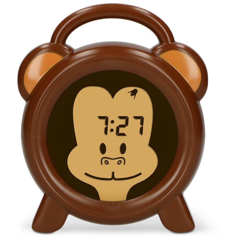Alecto Monkey Sleep Trainer, Night Light And Alarm Clock