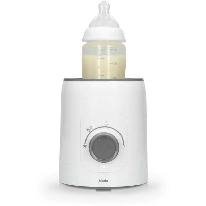 Alecto White Bottle Warmer