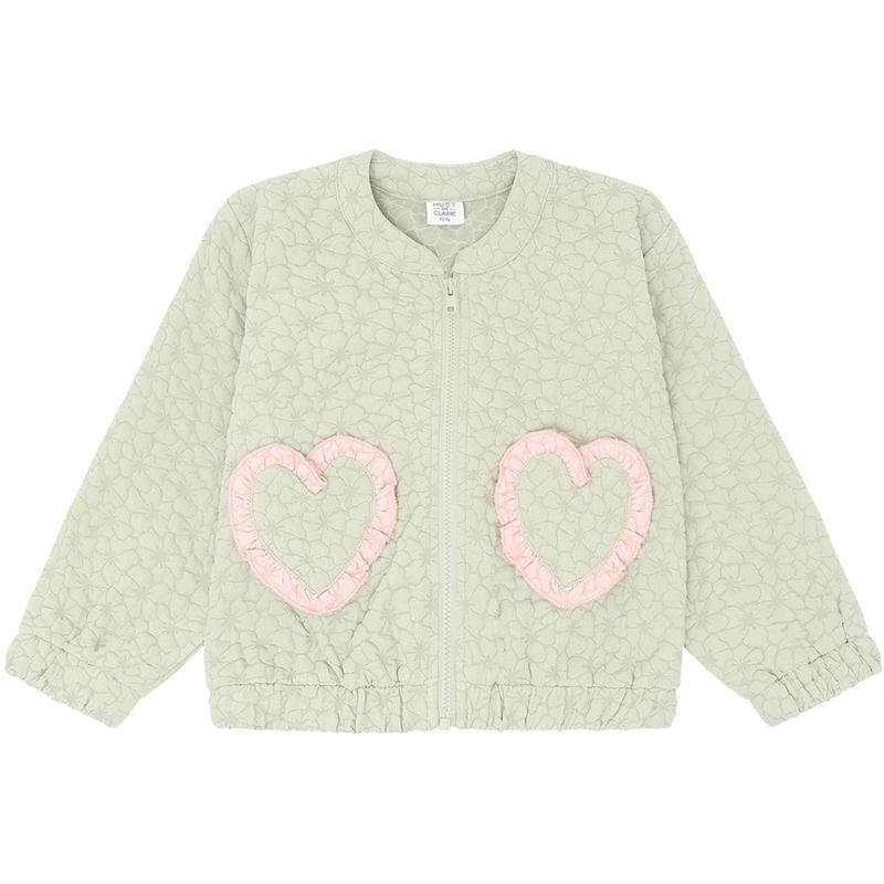 Hust & Claire Green Sage Ely Sweatshirt