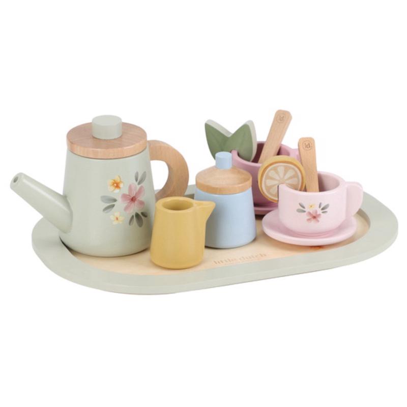 Little Dutch Multi Wooden Tea Set