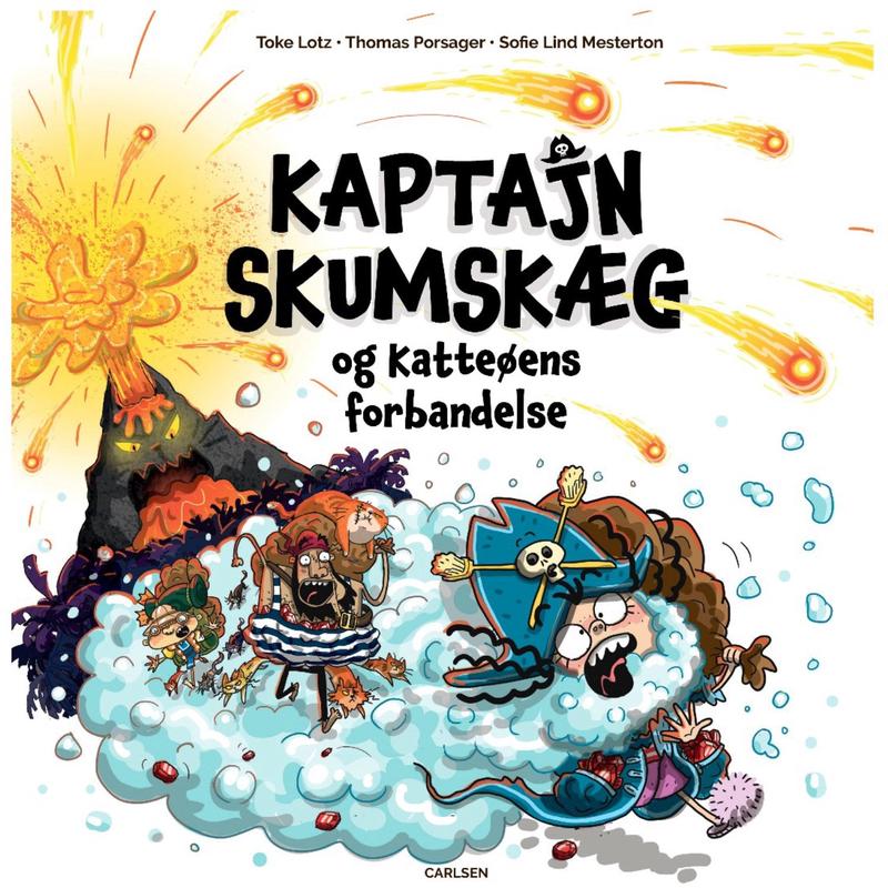Forlaget Carlsen Kaptajn Skumskg And katteens forbandelse