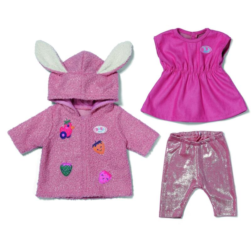 BABY Born Coat Set With Dress 43 Cm