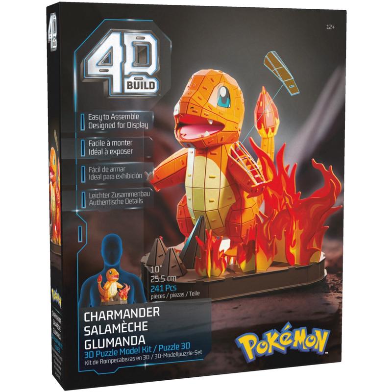 4D PUZZLES Pokemon 30 Cm Charmander