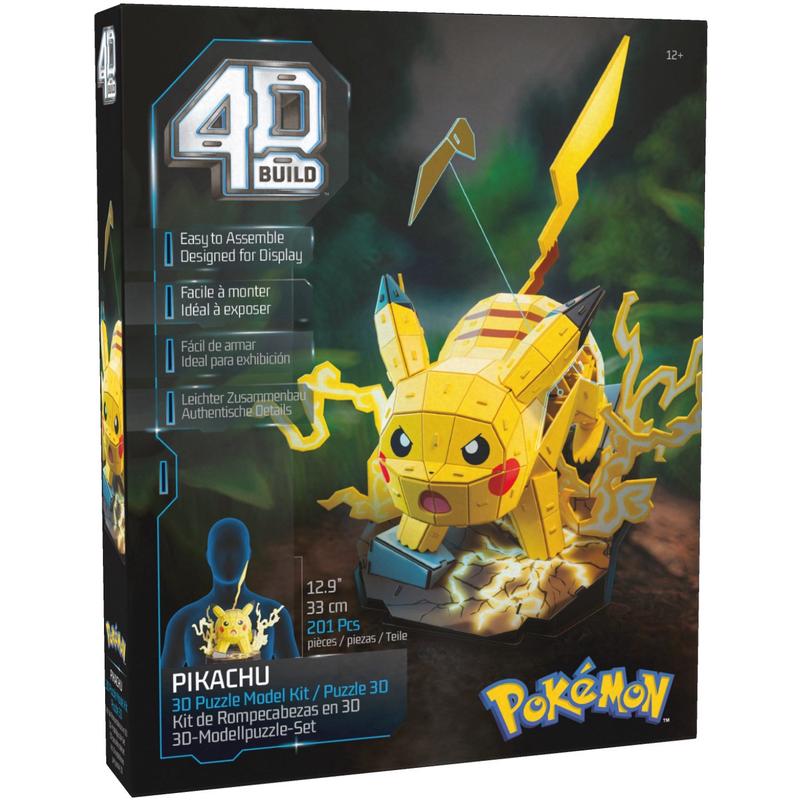 4D PUZZLES Pokemon 30 Cm Pikachu