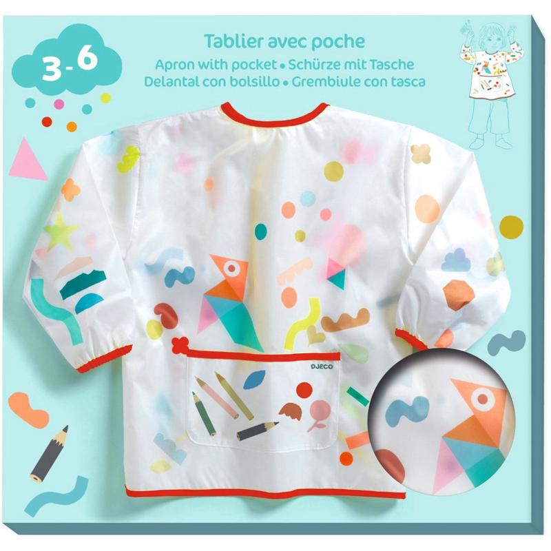Djeco Painting Apron w/Pocket