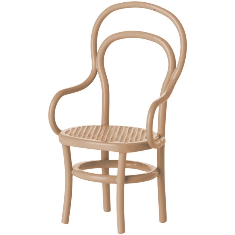 Maileg Vintagestol, Mus, Mrk Pudder