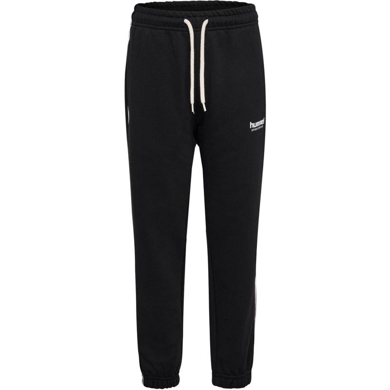 Hummel Black Jr Loose Sweatpant Piping