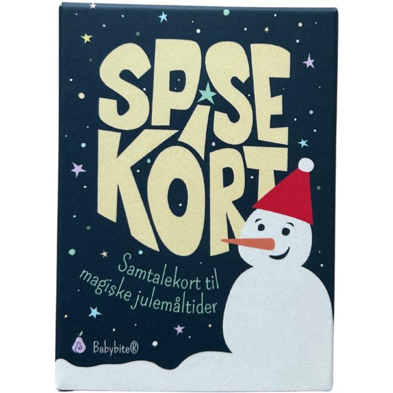 Babybite SPISEKORT: Samtalekort Til Magiske Julemltider