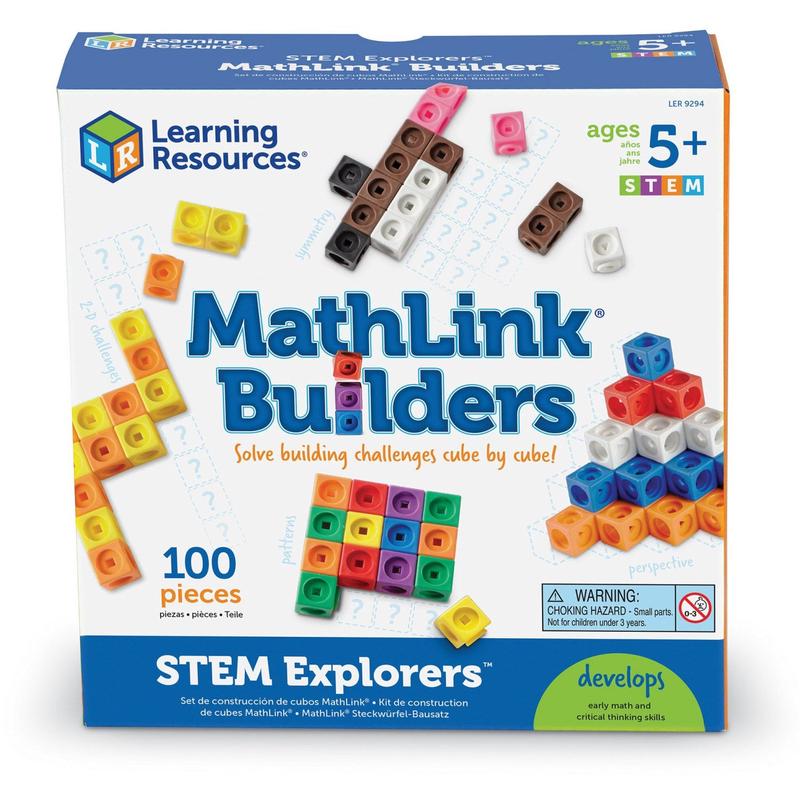 Learning Resources STEM Explorers MathLink Builders