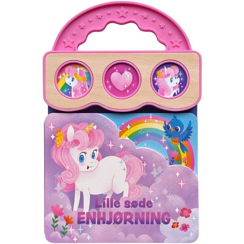 Forlaget Tukan Papbog With Hndtag: Lille Sde Enhjrning