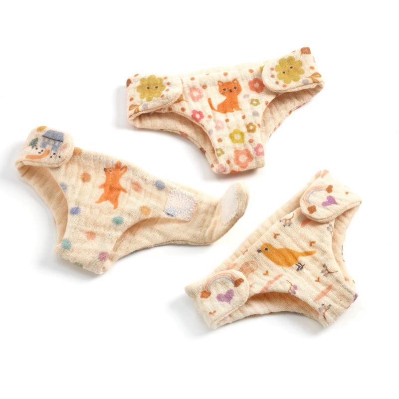 Djeco Pomea, 3 Diapers