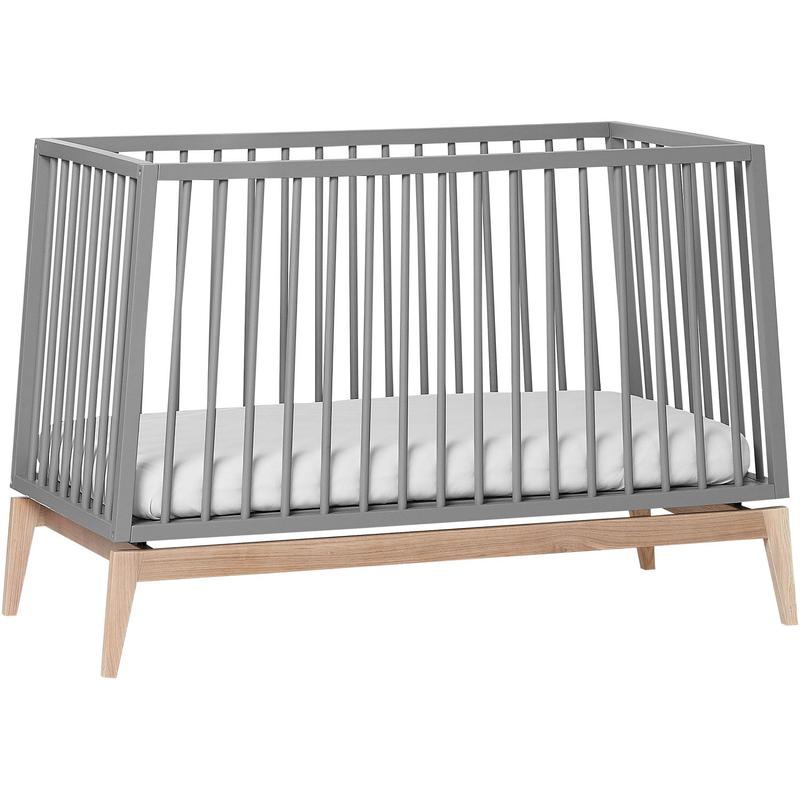 Leander Grey Luna Baby Bed