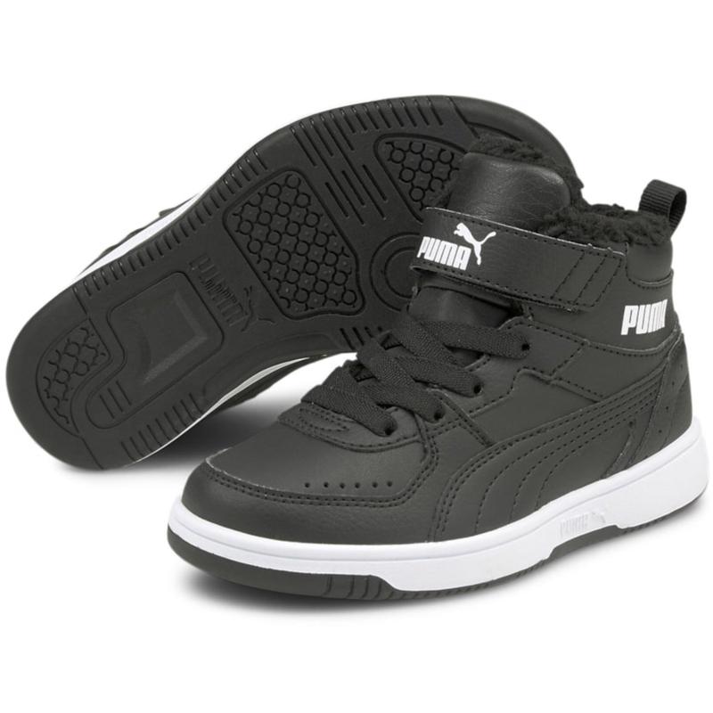 Puma Black Puma Rebound Joy Fur PS Boot