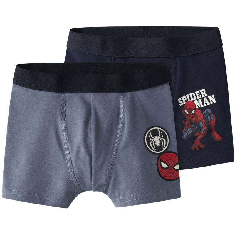 Name It Navy Blazer Nmmovile Spiderman 2-Pack Boxer Mar