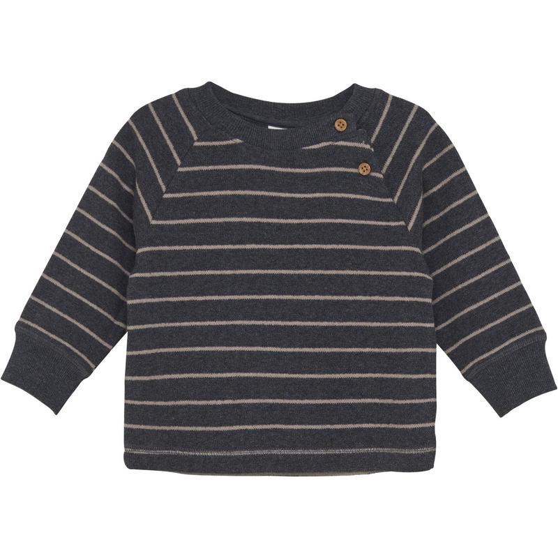 En Fant Ebony Sweatshirt Ls Stripe