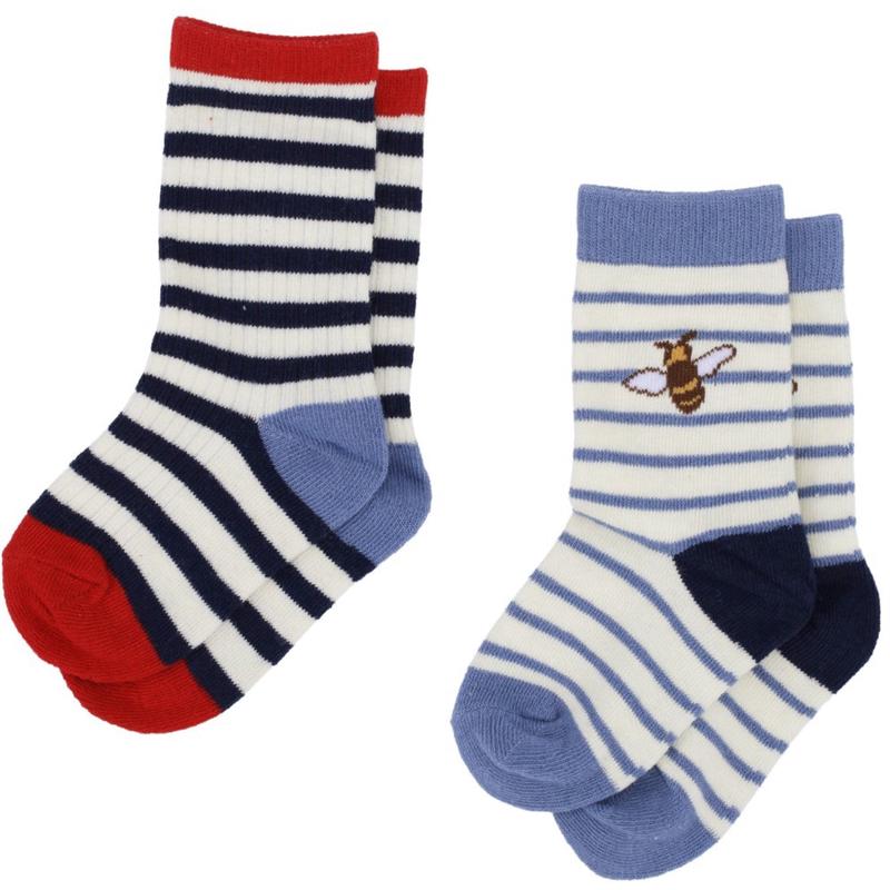Flss Bee 2-pack Vilde Socks 2-pack