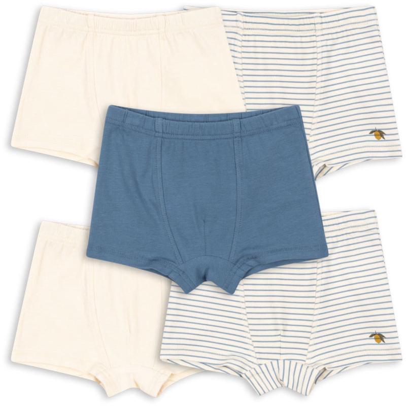 Konges Sljd Boy Mix Pack Basic 5 Pack Boy Boxers GOTS