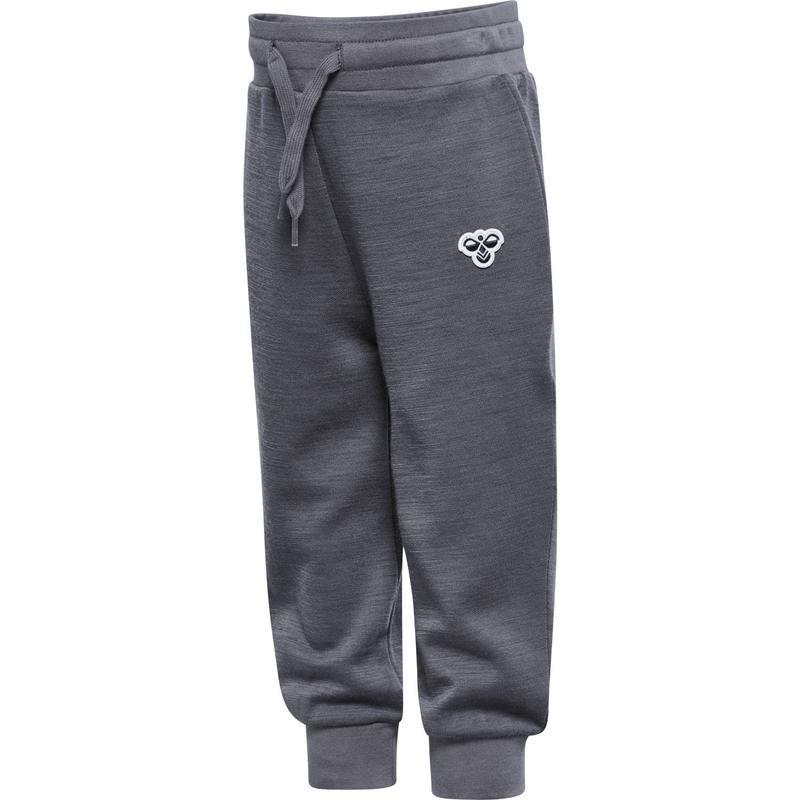 Hummel Dark Grey Melange Mini Wool Pants Bee