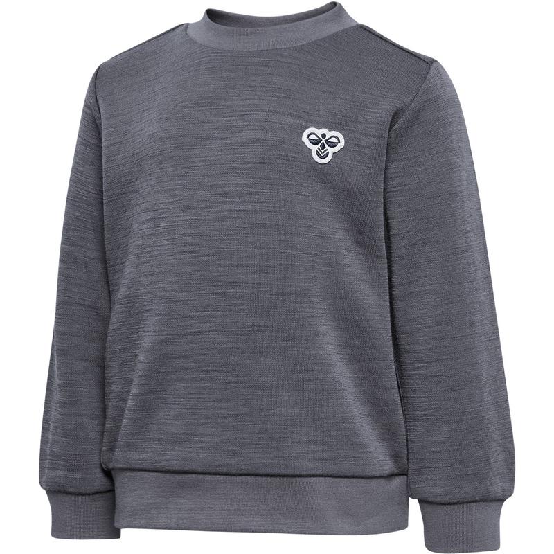 Hummel Dark Grey Melange Mini Wool Sweatshirt Bee