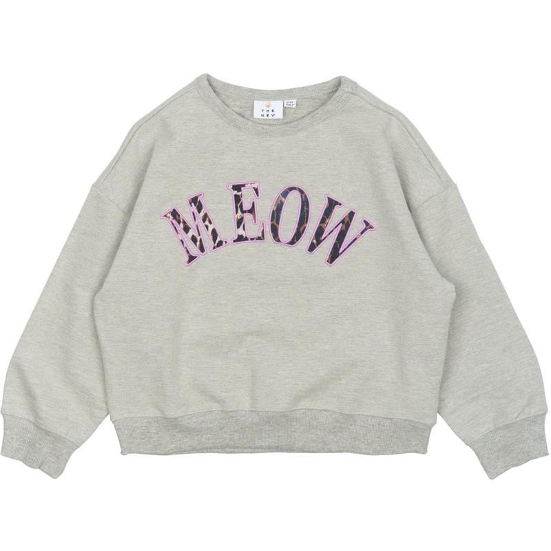 The New Light Grey Melange TNPolina OS Sweatshirt
