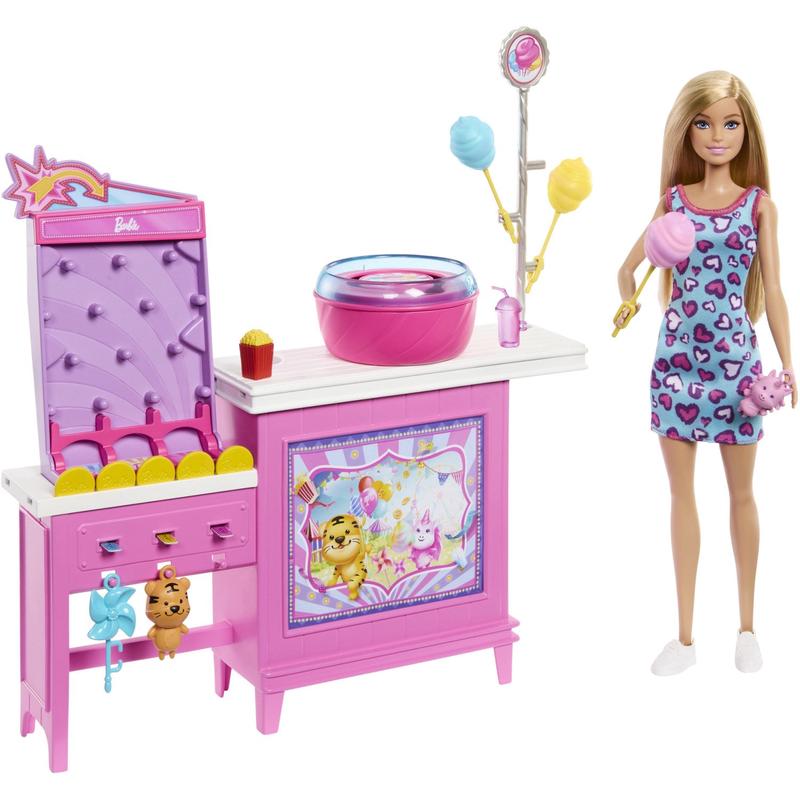 Barbie Mysteries Cotton Candy & Games Playset