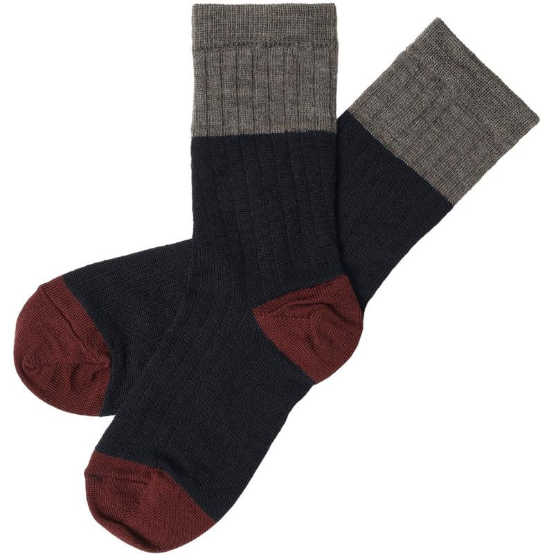 FUB Dark Navy 2-Pack Colour Block Socks