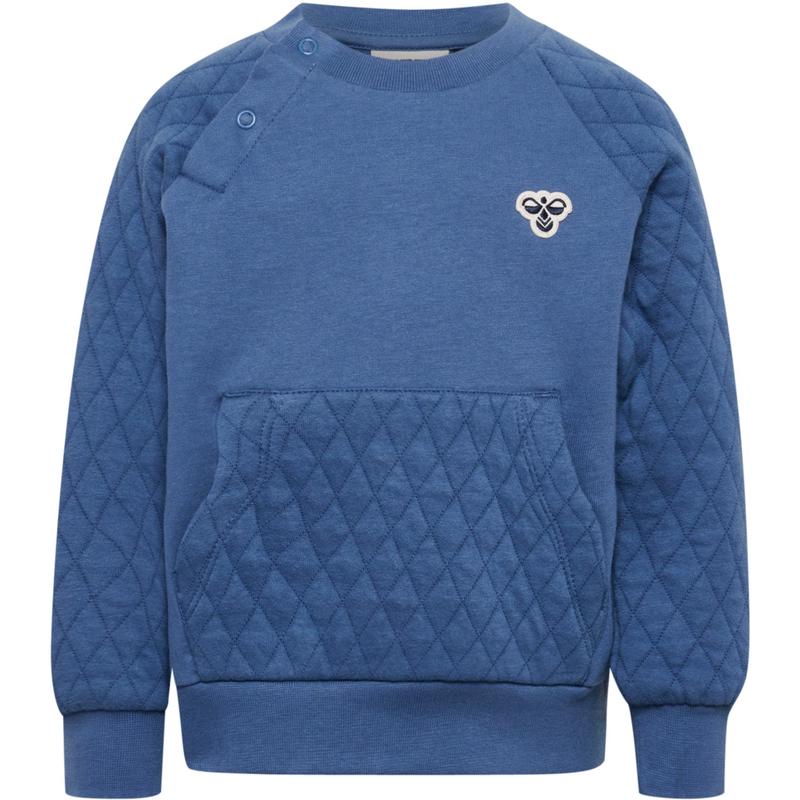 Hummel Dutch Blue Mini Loose Quilt Poc Sweatshirt