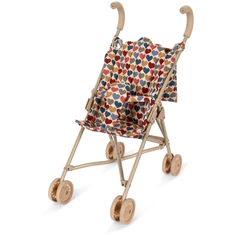 Konges Sljd Coeur Bisous Doll Stroller