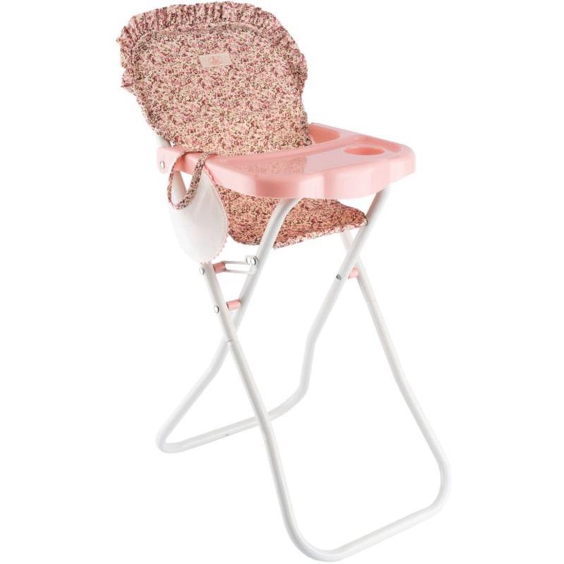 As Martina Kollektion - High Chair With Bakke Og Hagesmk, Til Dukker 3646 Cm