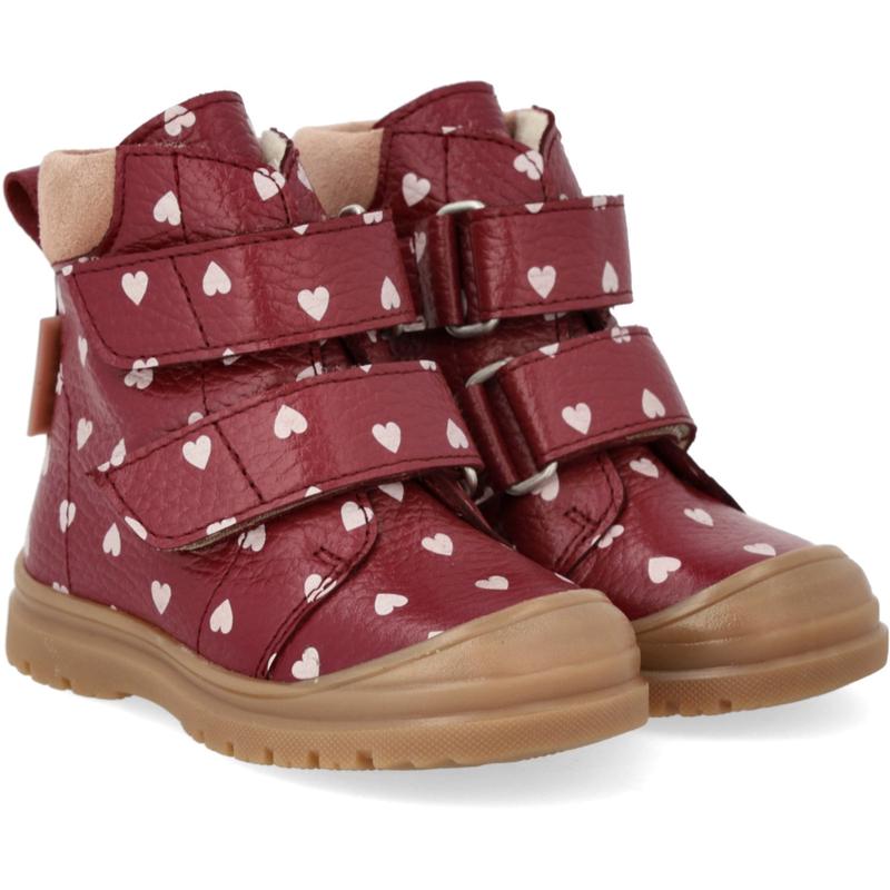 Angulus Berry Hearts/Rosebud Beginner TEX-stvle Med Print And Merino Uldfoer