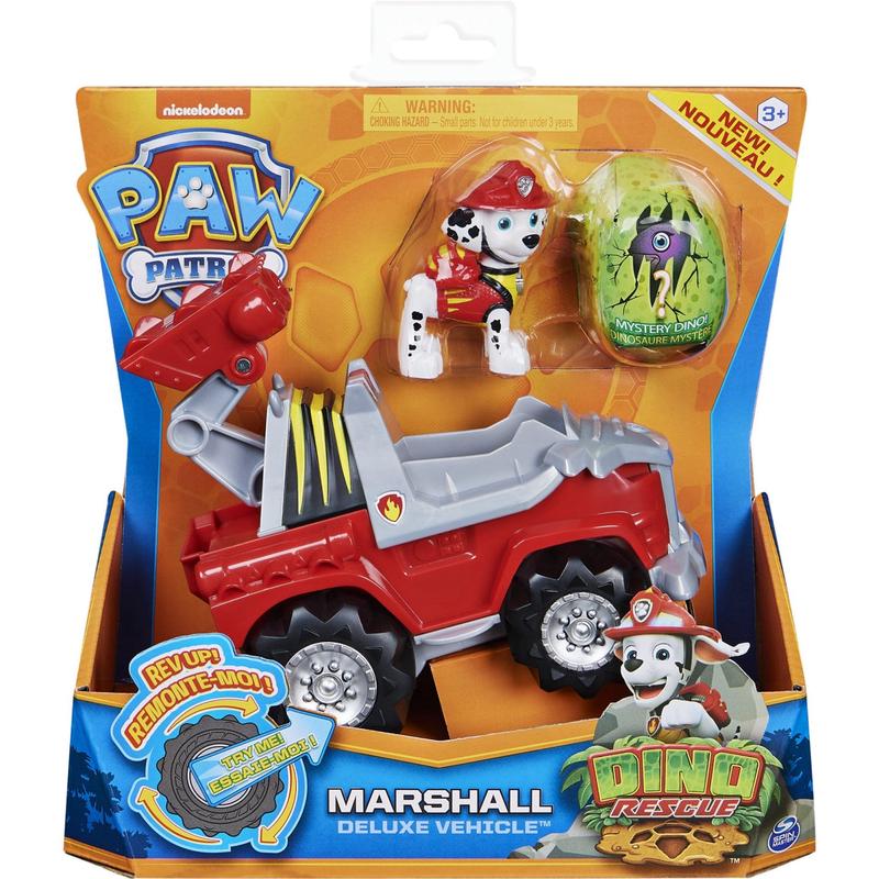 Paw Patrol Dino Deluxe Vehicle Marshall