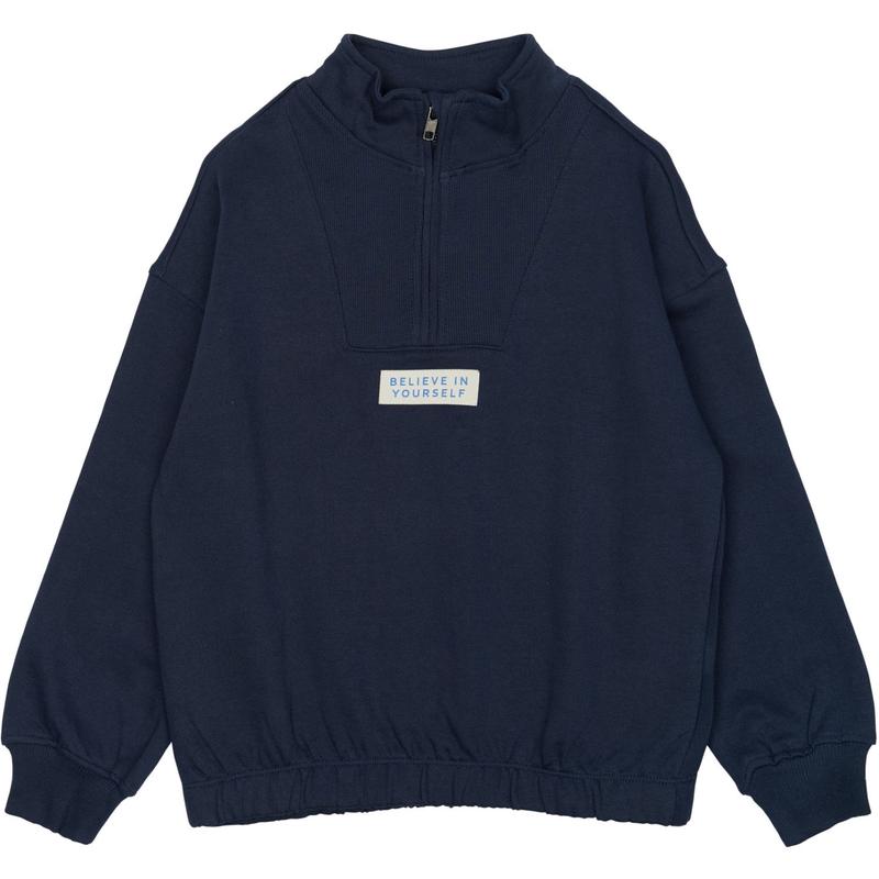 The New Navy Blazer Pax Oversize Sweatshirt