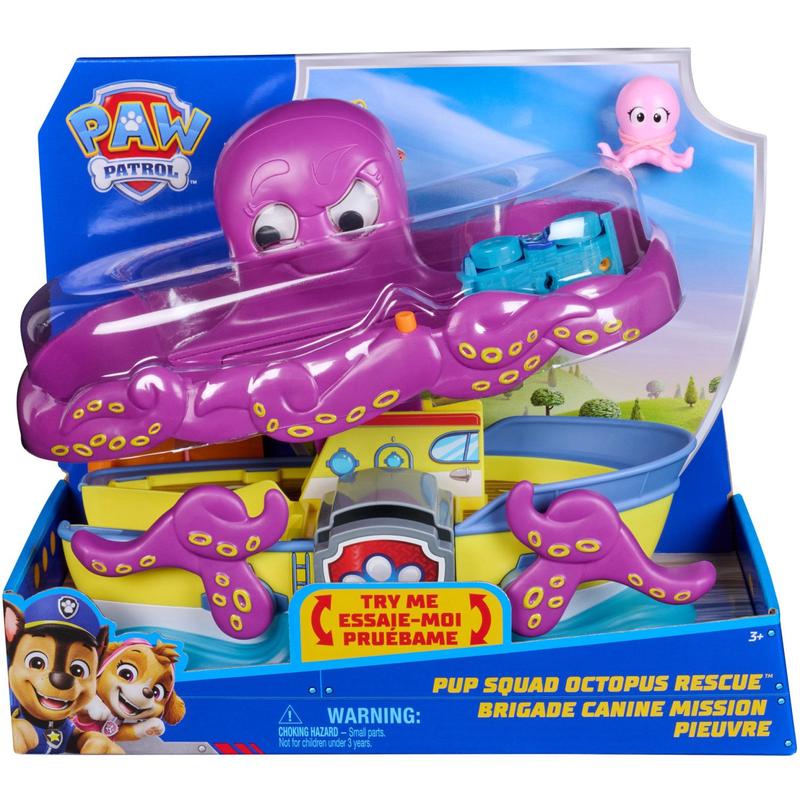 Paw Patrol Pup Squad Octopus Playset