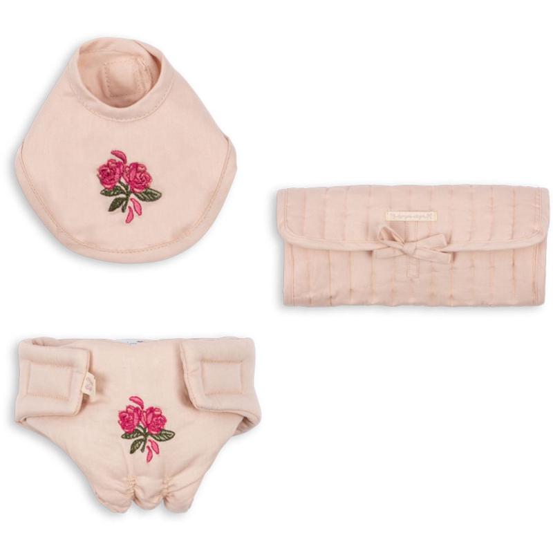 Konges Sljd Cameo Rose Doll Nursery Set