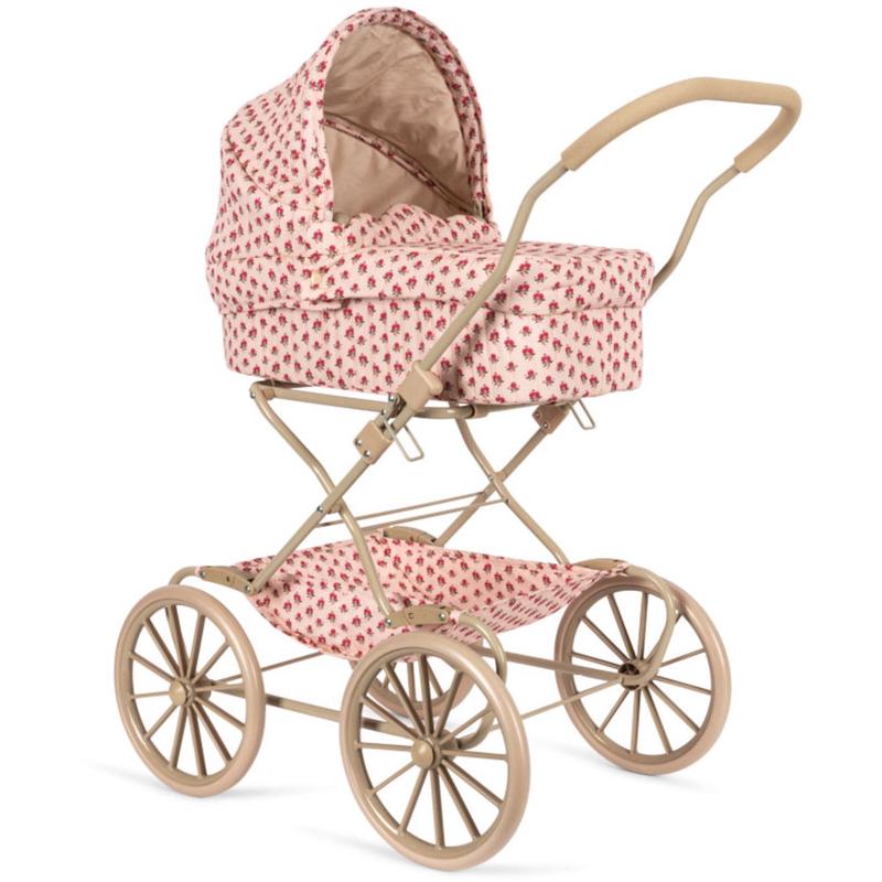 Konges Sljd Rosie Rose Doll Pram