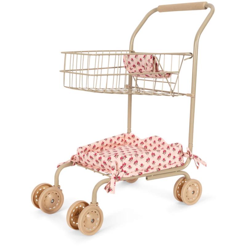 Konges Sljd Rosie Rose Kids Shopping Cart