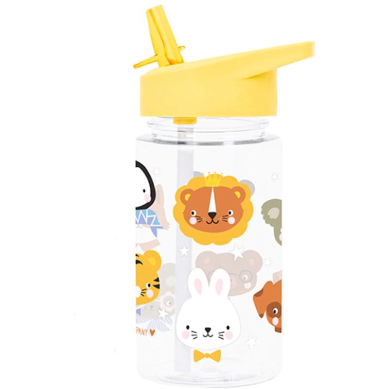A Little Lovely Company Animal Friends Water Bottle