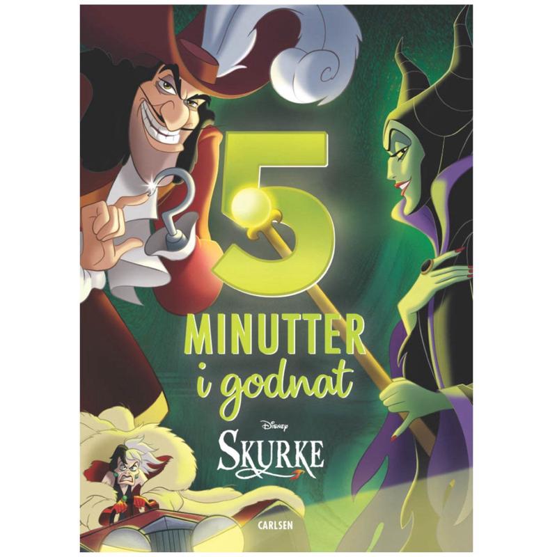 Forlaget Carlsen Fem minutter i godnat - Skurke Disney